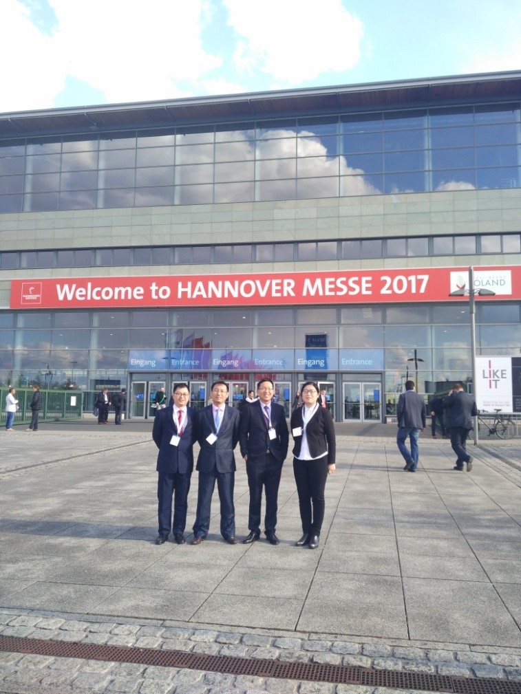 Zhengwei visits Hannover Messe 2017